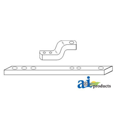 A & I PRODUCTS Drawbar 25.5" x2.5" x1.2" A-33251-89125